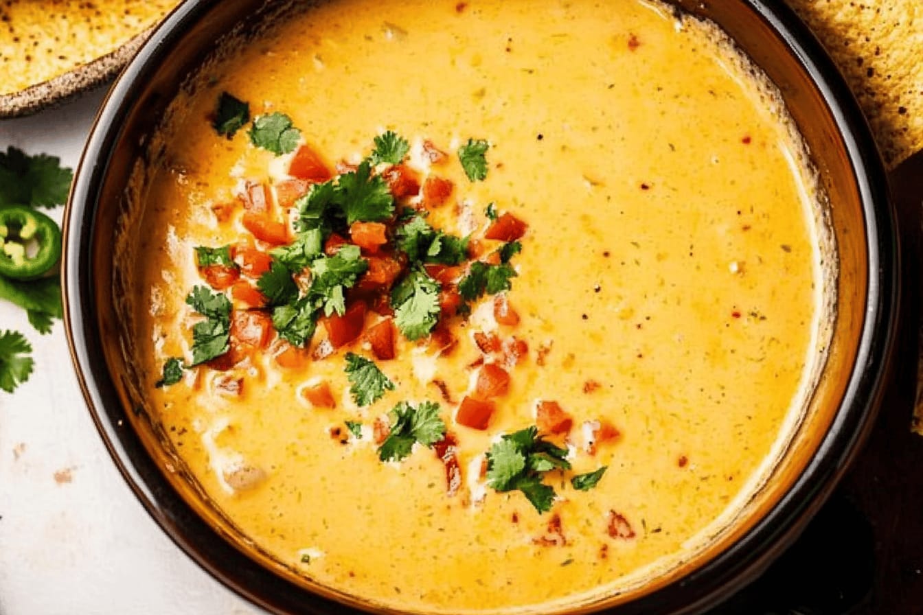 Crock Pot Queso Cheese Dip Recipe
