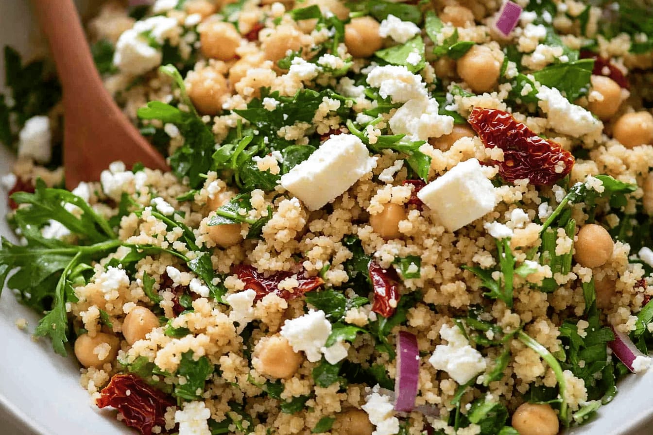 Delicious Couscous Salad with Feta Recipe