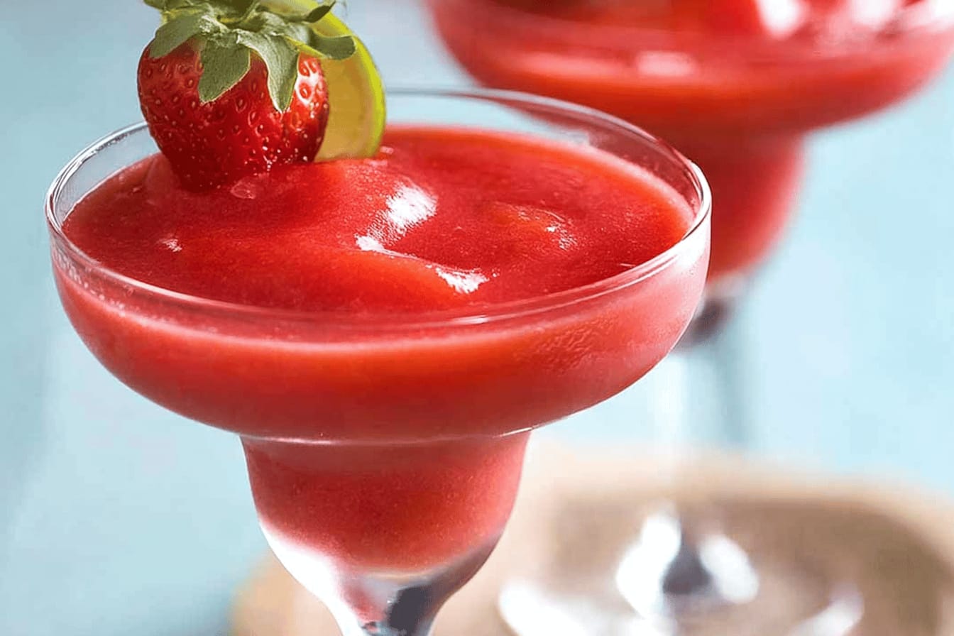 Delicious Frozen Strawberry Daiquiri Recipe