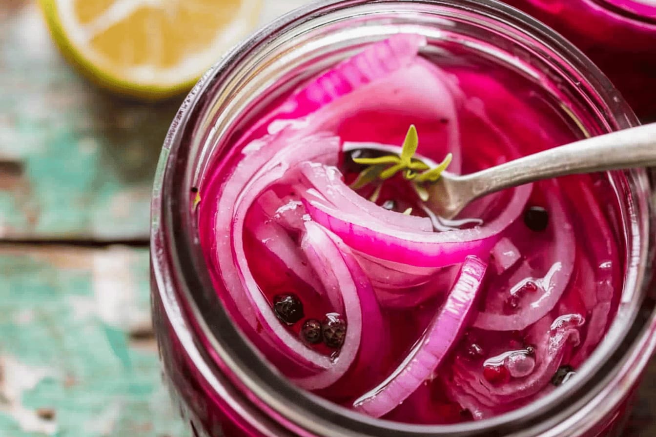 Delicious Homemade Pickled Red Onions Recipe