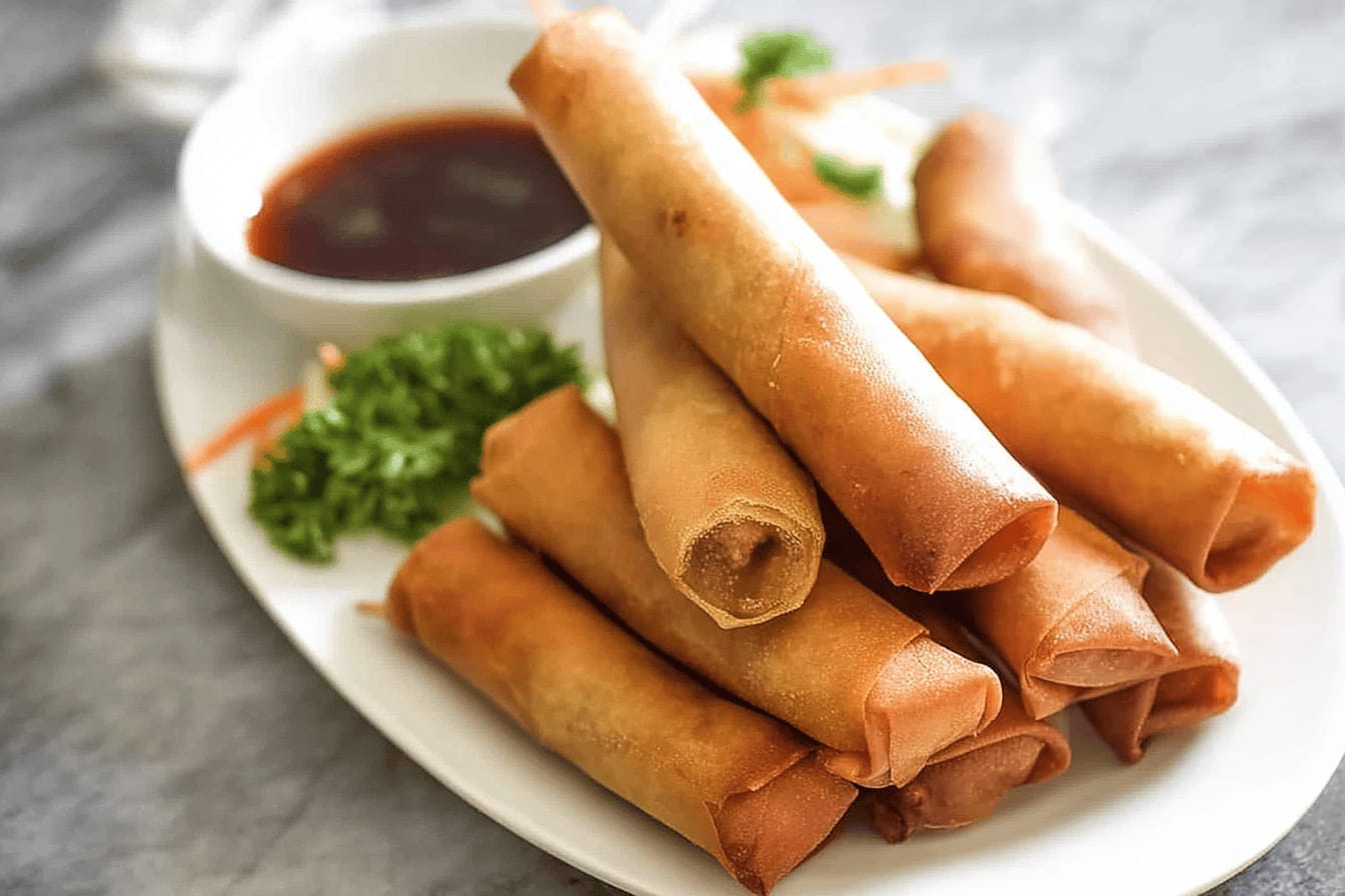Delicious Homemade Spring Rolls Recipe