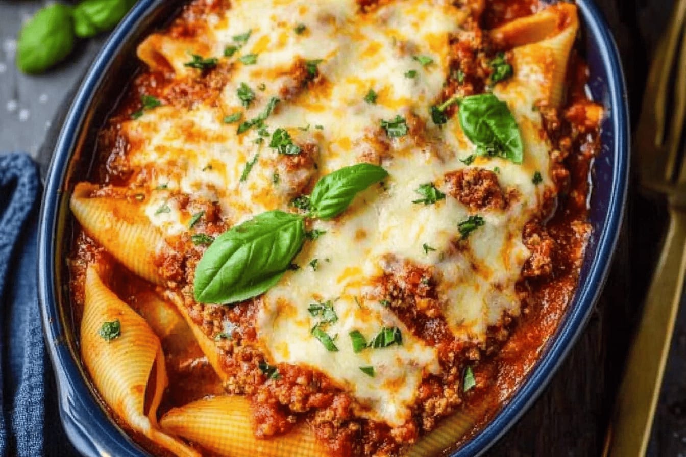 Delicious Italian Stuffed Shells Recipe