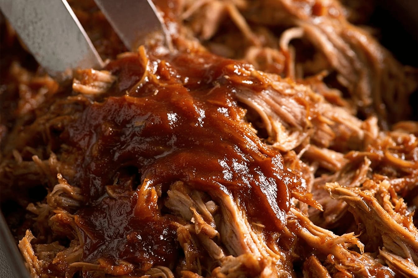 Delicious Pulled Pork with Homemade BBQ Sauce