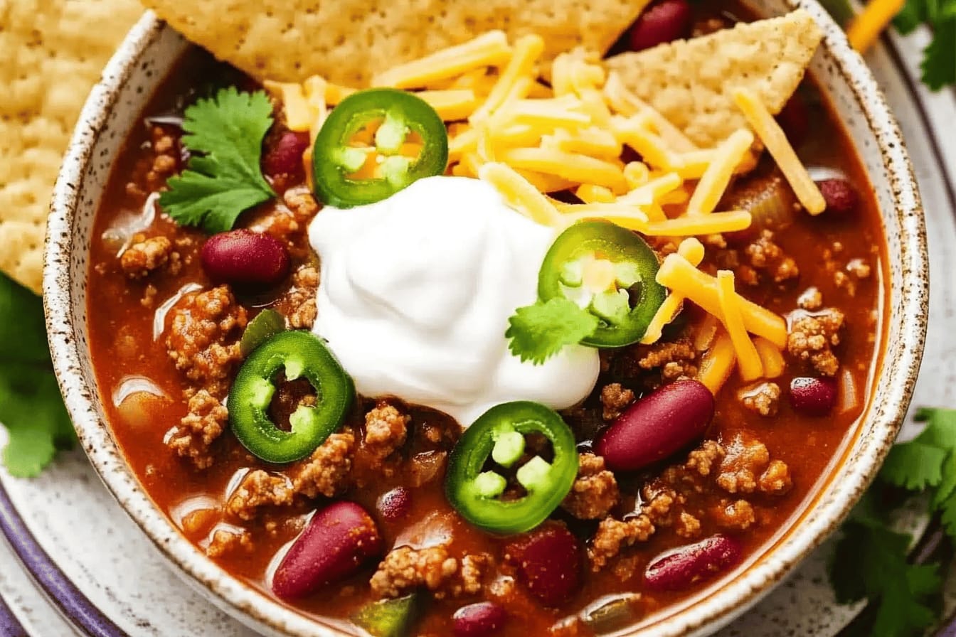 Easy 6-Ingredient Lazy Day Chili Recipe