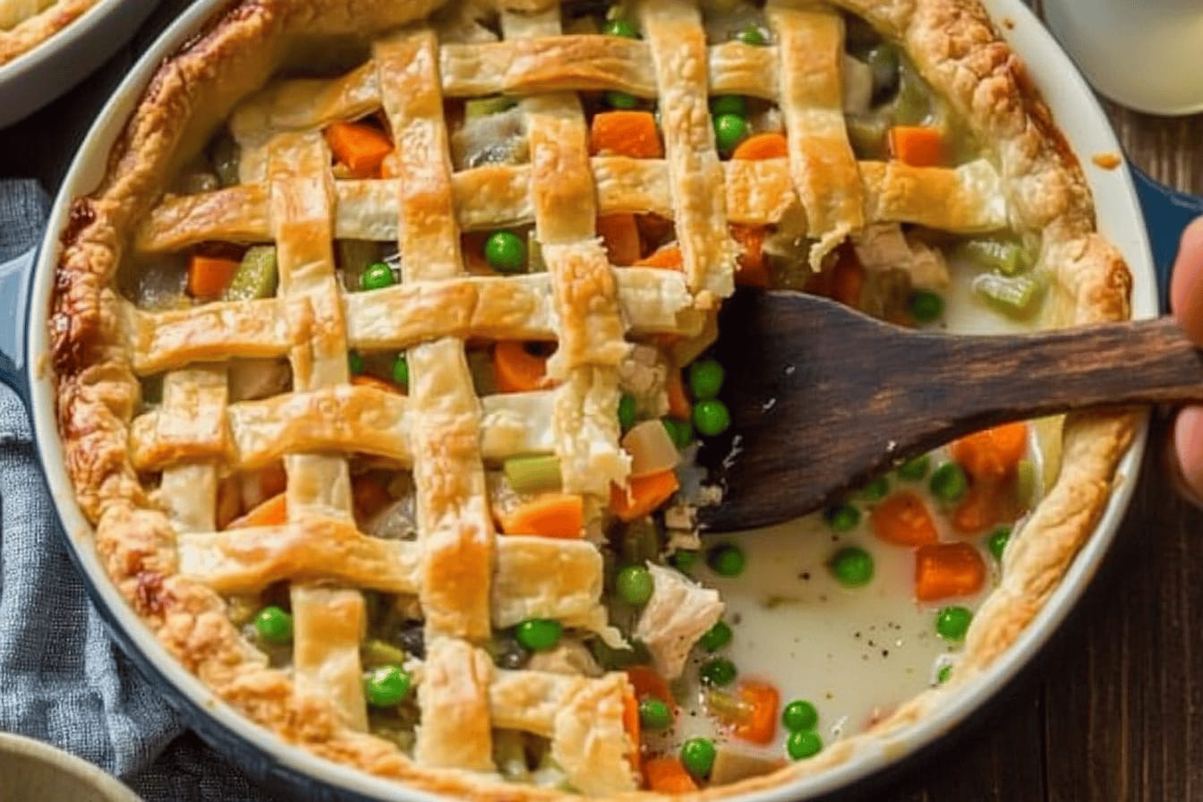 Easy Chicken Pot Pie Casserole Recipe