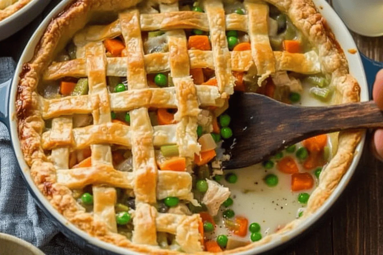 Easy Chicken Pot Pie Casserole Recipe