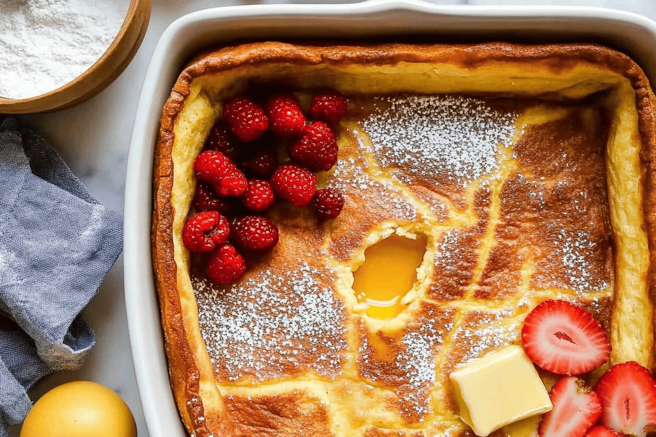Easy Dutch Baby Pancake Recipe