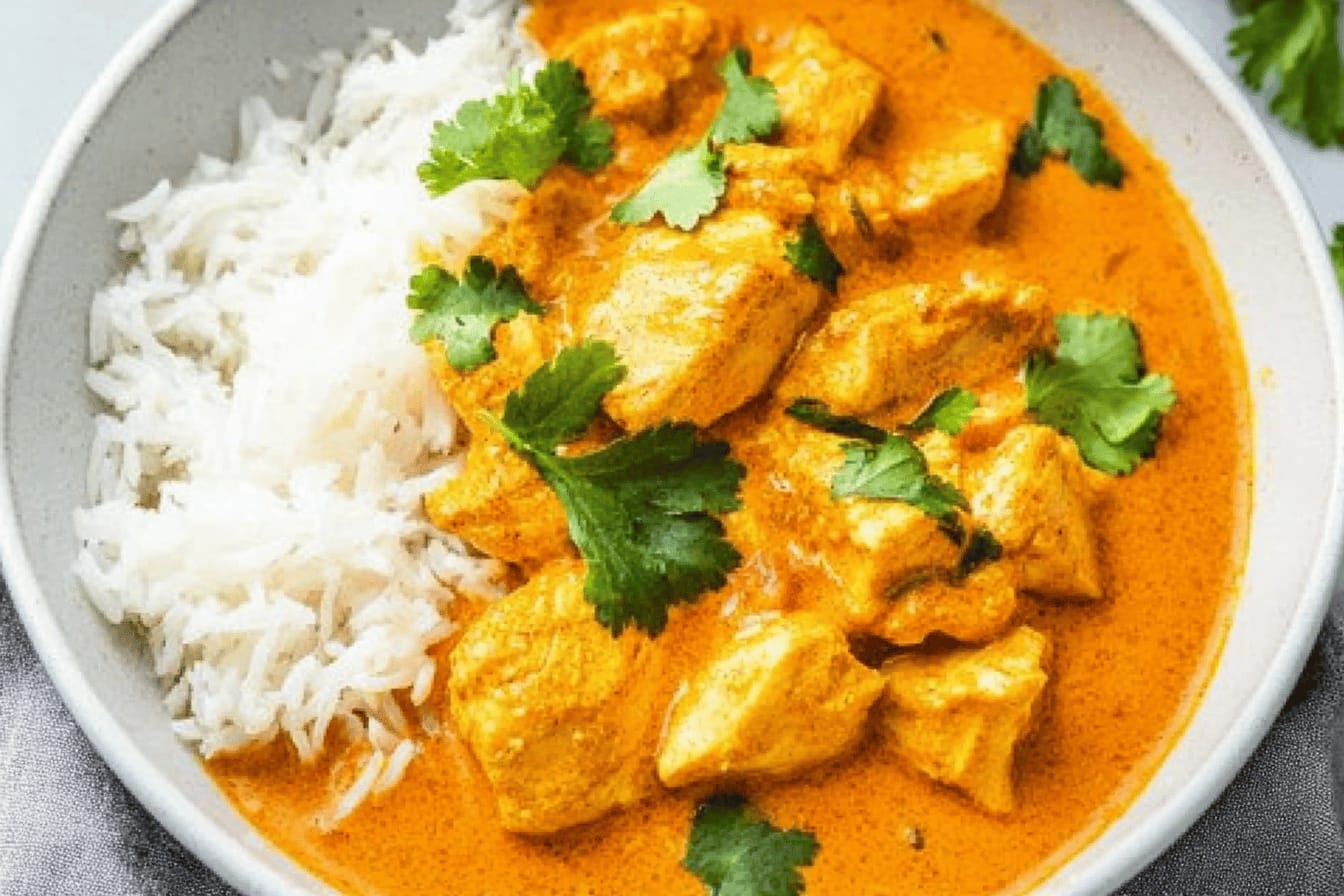 Easy Homemade Chicken Curry Recipe