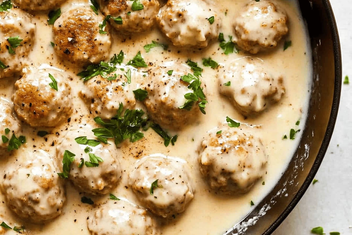 Easy Homemade Swedish Meatballs Recipe