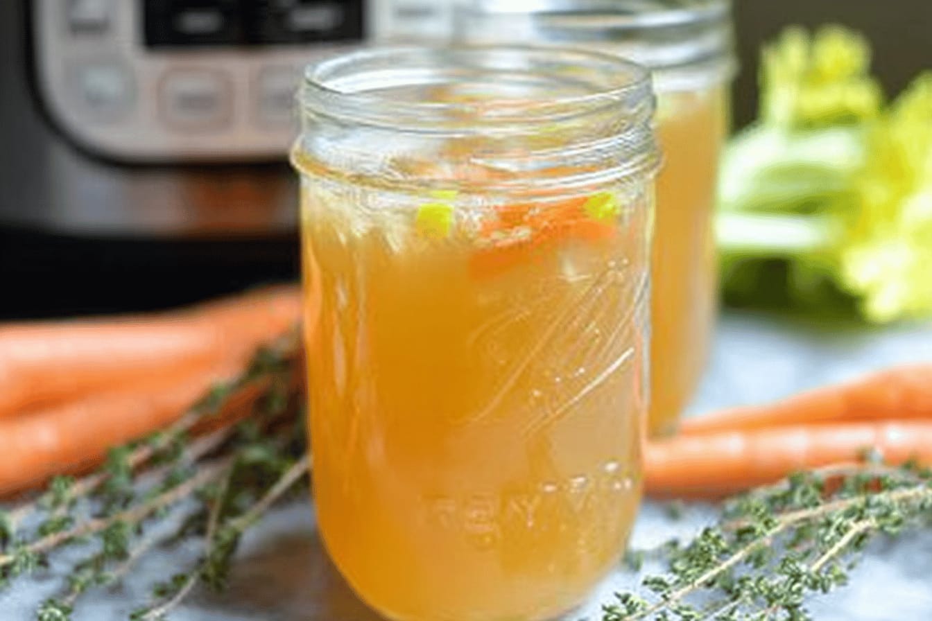 Easy Instant Pot Chicken Stock Recipe
