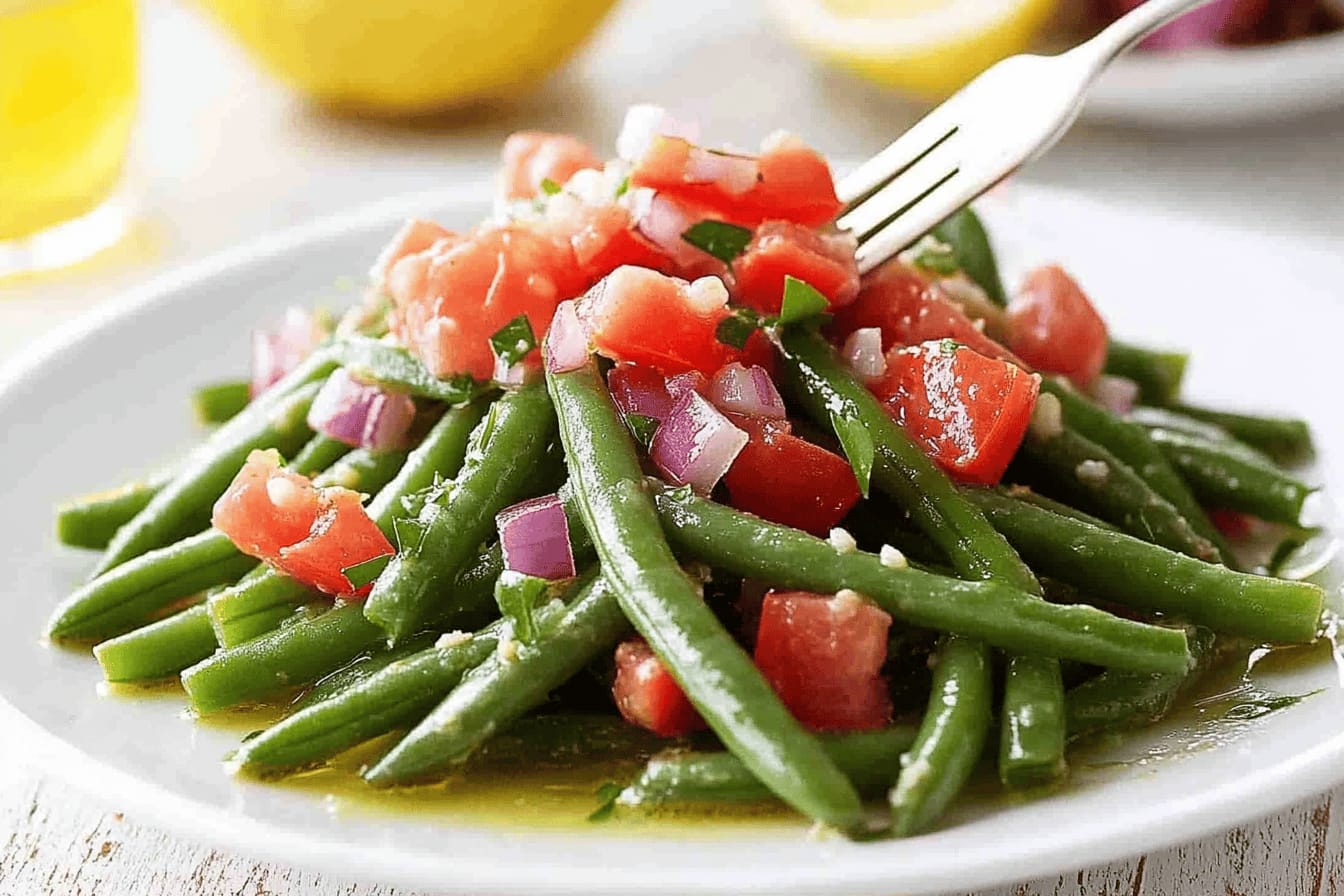 Fresh Green Bean Salad Recipe Delight