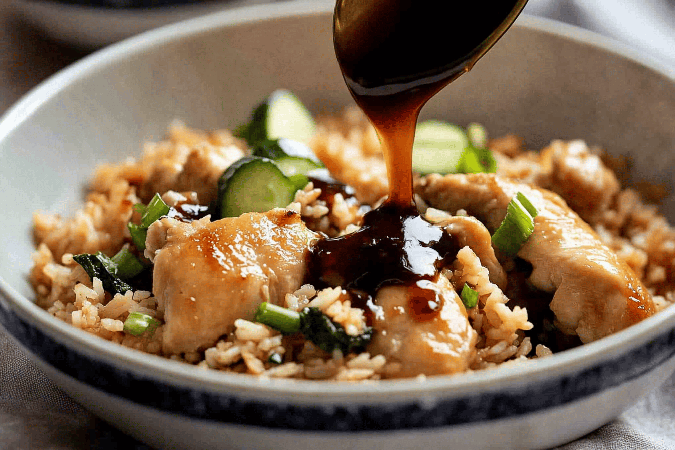 Ginger Chicken and Rice Recipe Delight