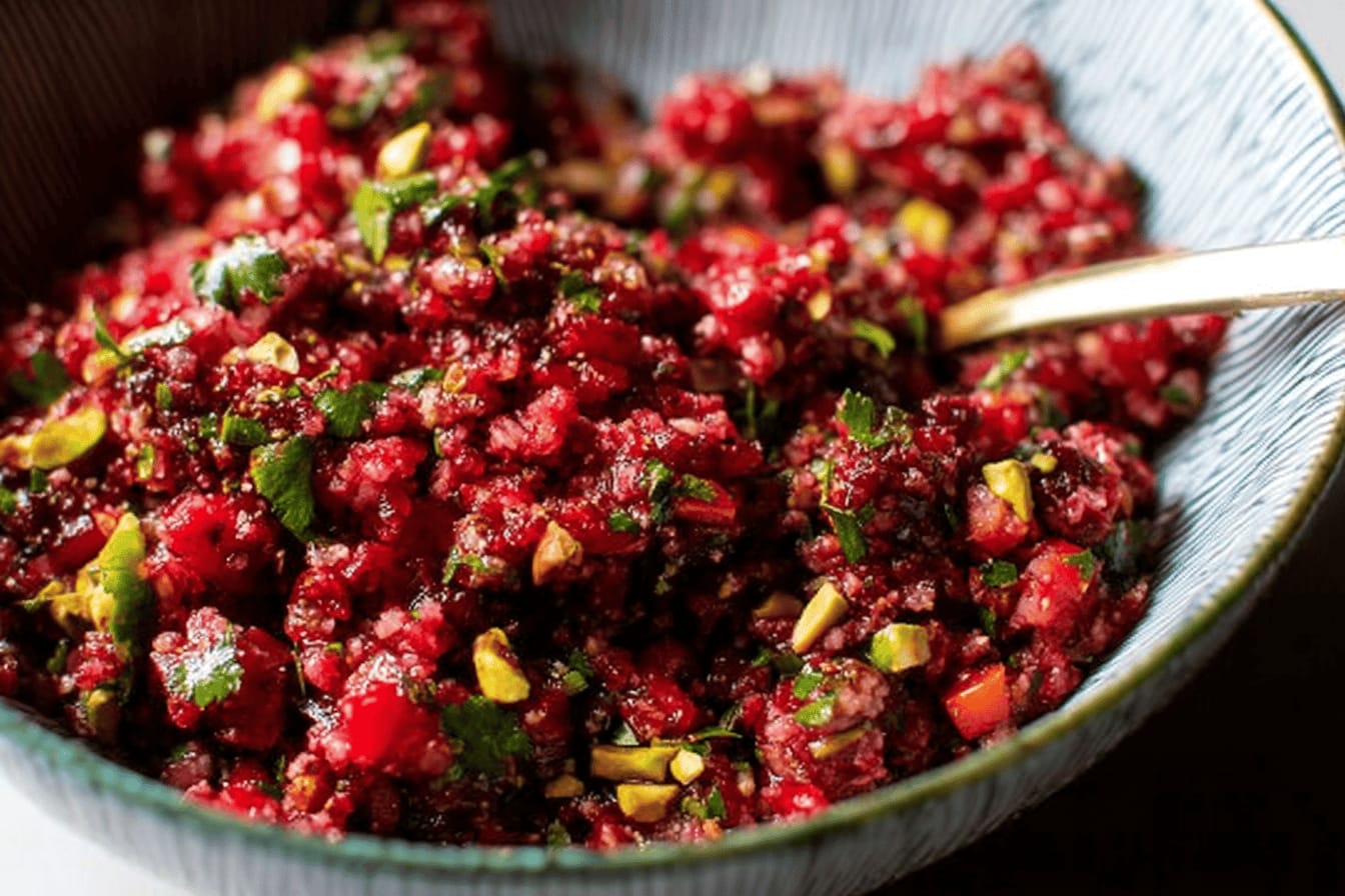 Gingery Cranberry Salsa Recipe for Festive Flavors