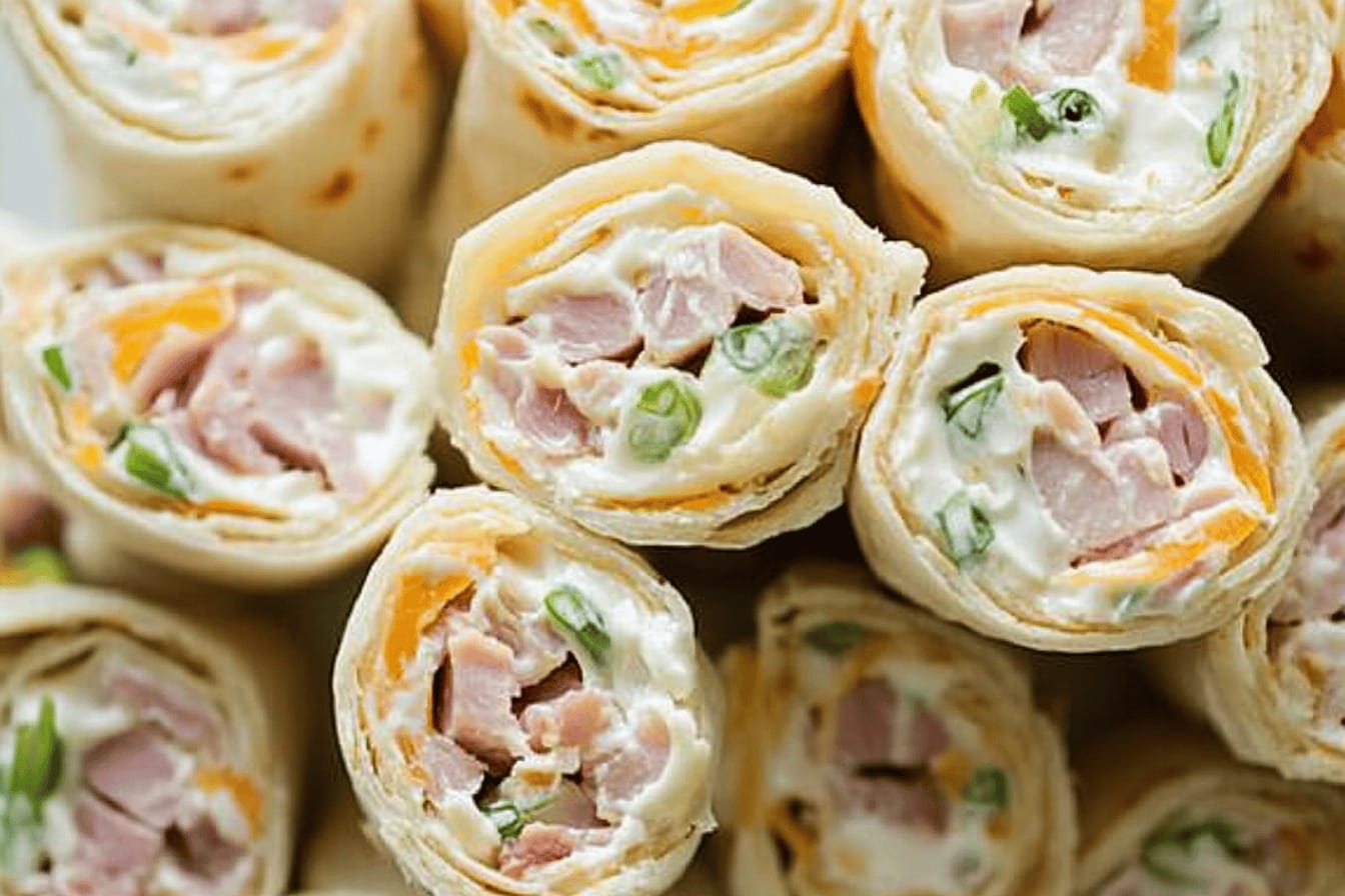 Ham and Cheese Ranch Rollups Recipe