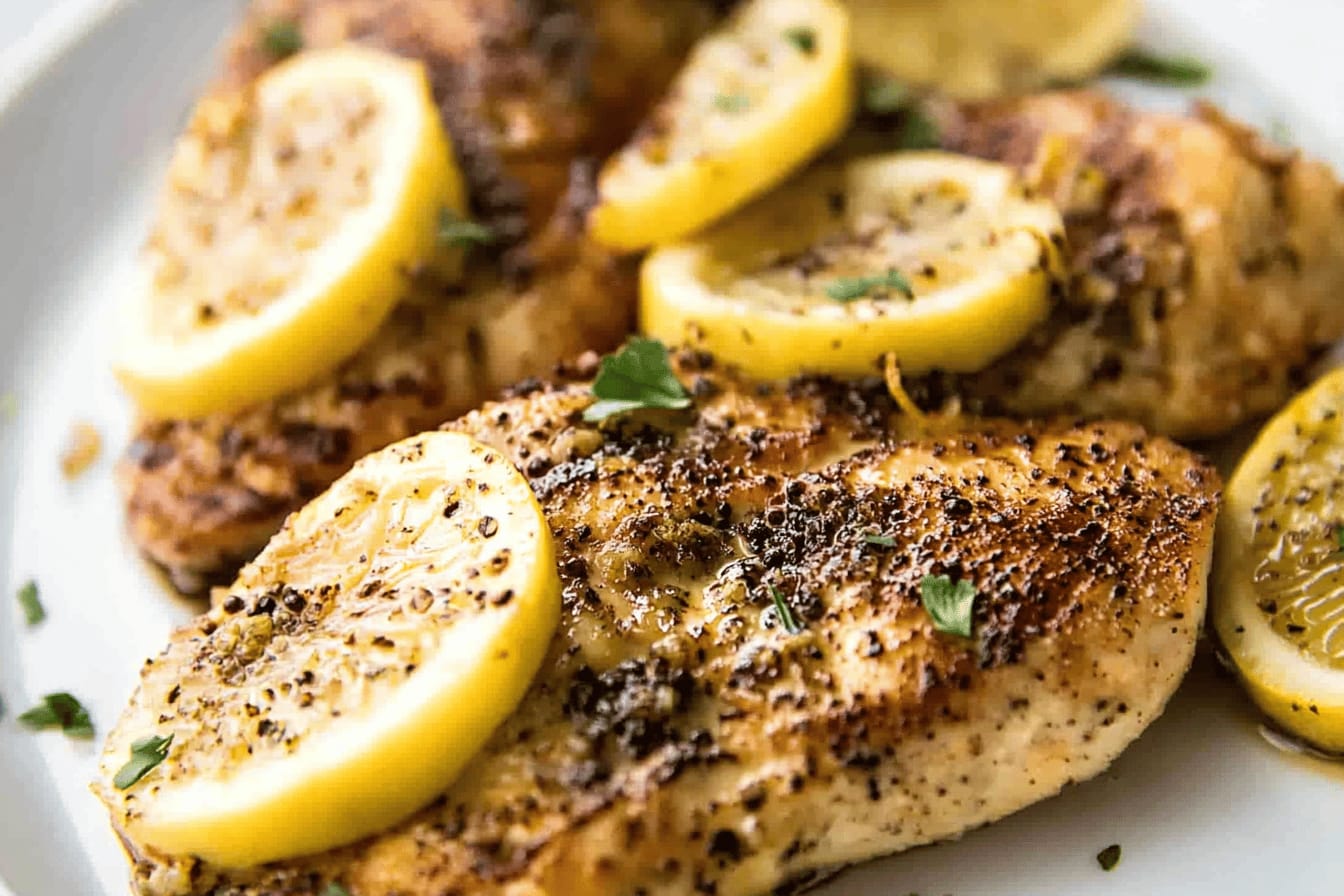 Homemade Lemon Pepper Chicken Recipe