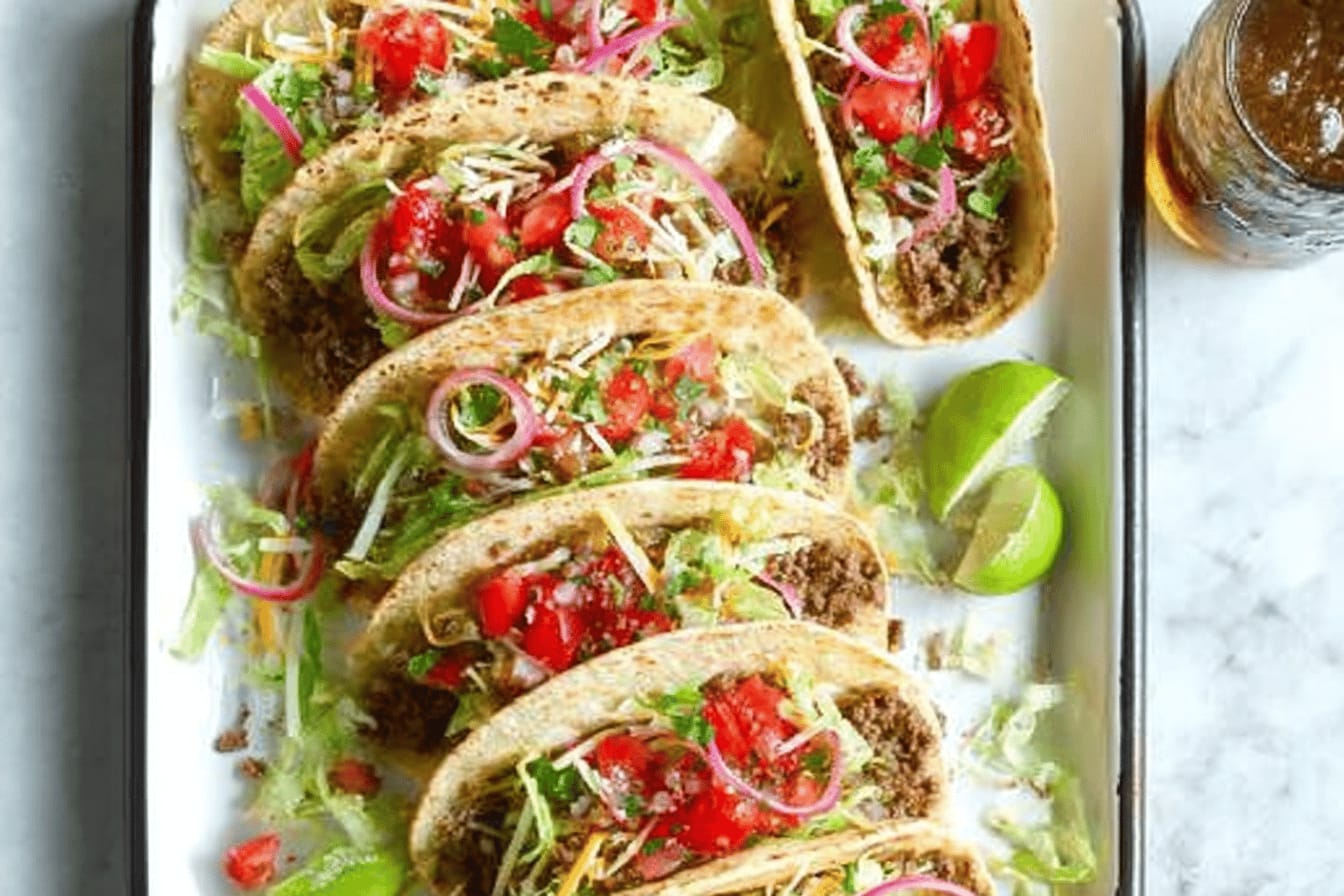 Instant Pot Ground Beef Tacos Recipe