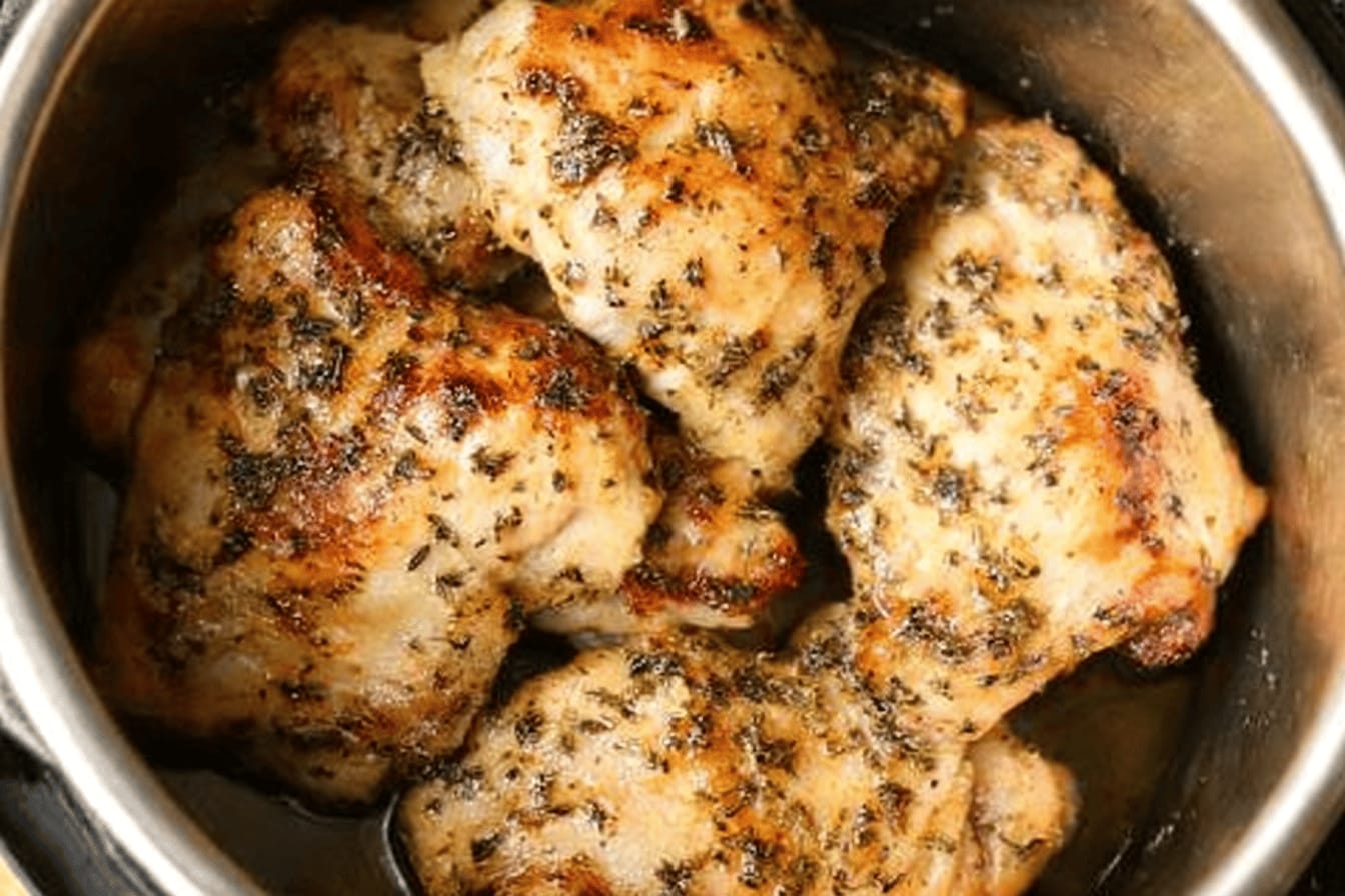 Instant Pot Lemon Chicken Thighs Recipe