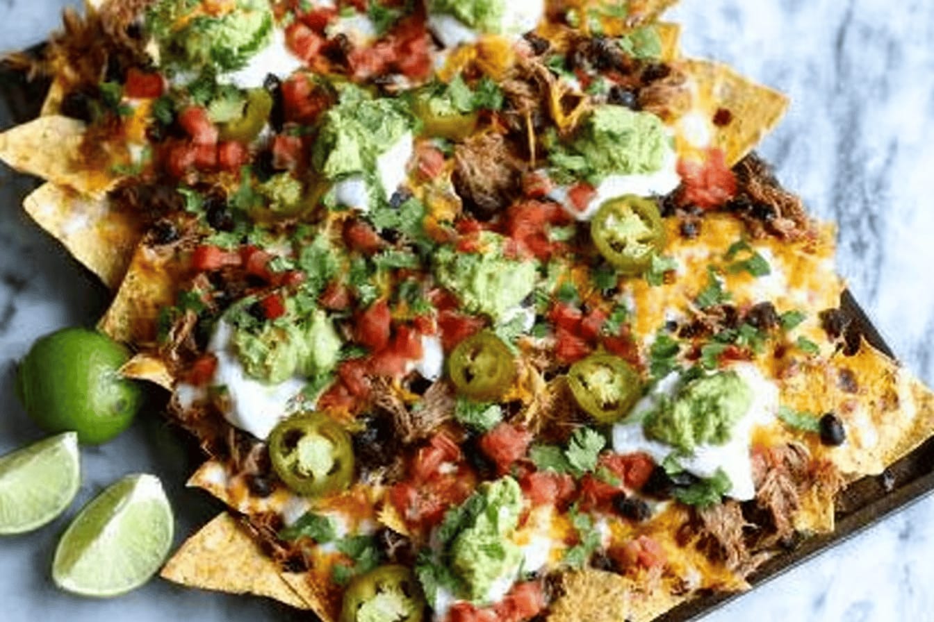Instant Pot Pulled Pork Nachos Recipe