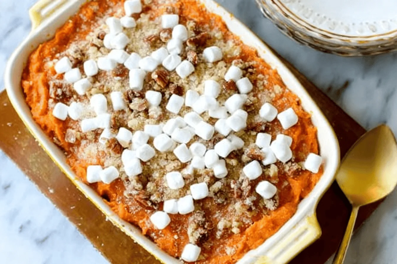 Instant Pot Sweet Potato Casserole Recipe