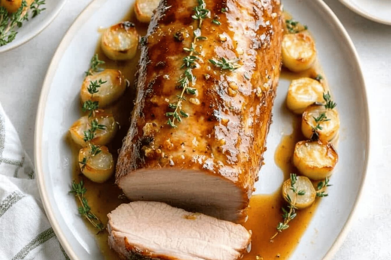 Juicy Roasted Pork Loin Recipe