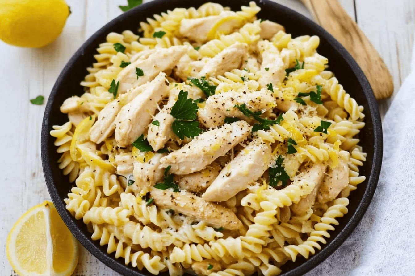 Lemon Chicken Pasta Recipe for Easy Dinner