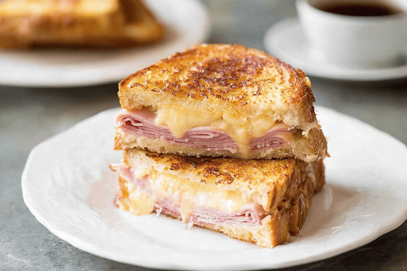 Monte Cristo Ham and Cheese Sandwich Recipe