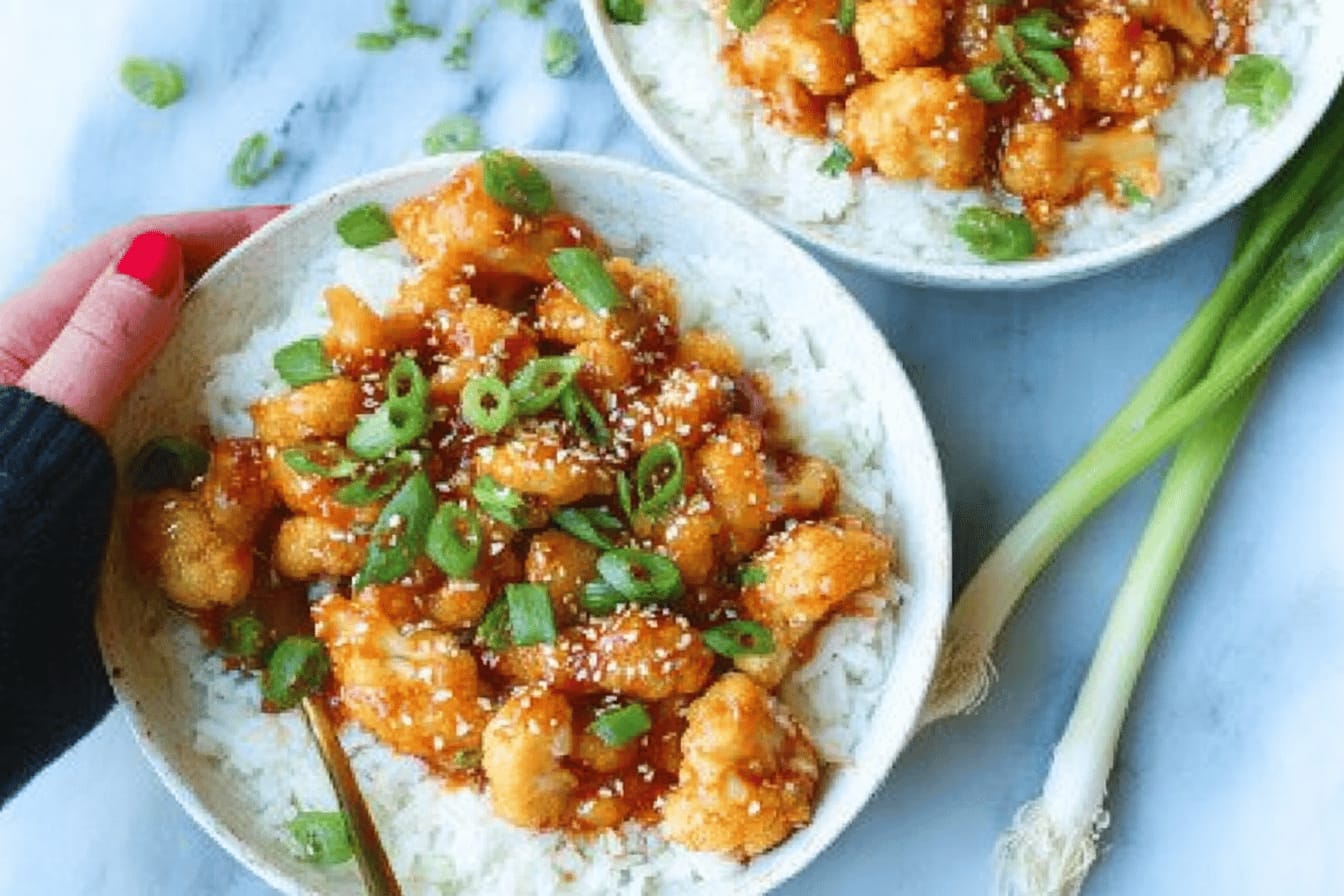 Orange Cauliflower Bowls Recipe Delight