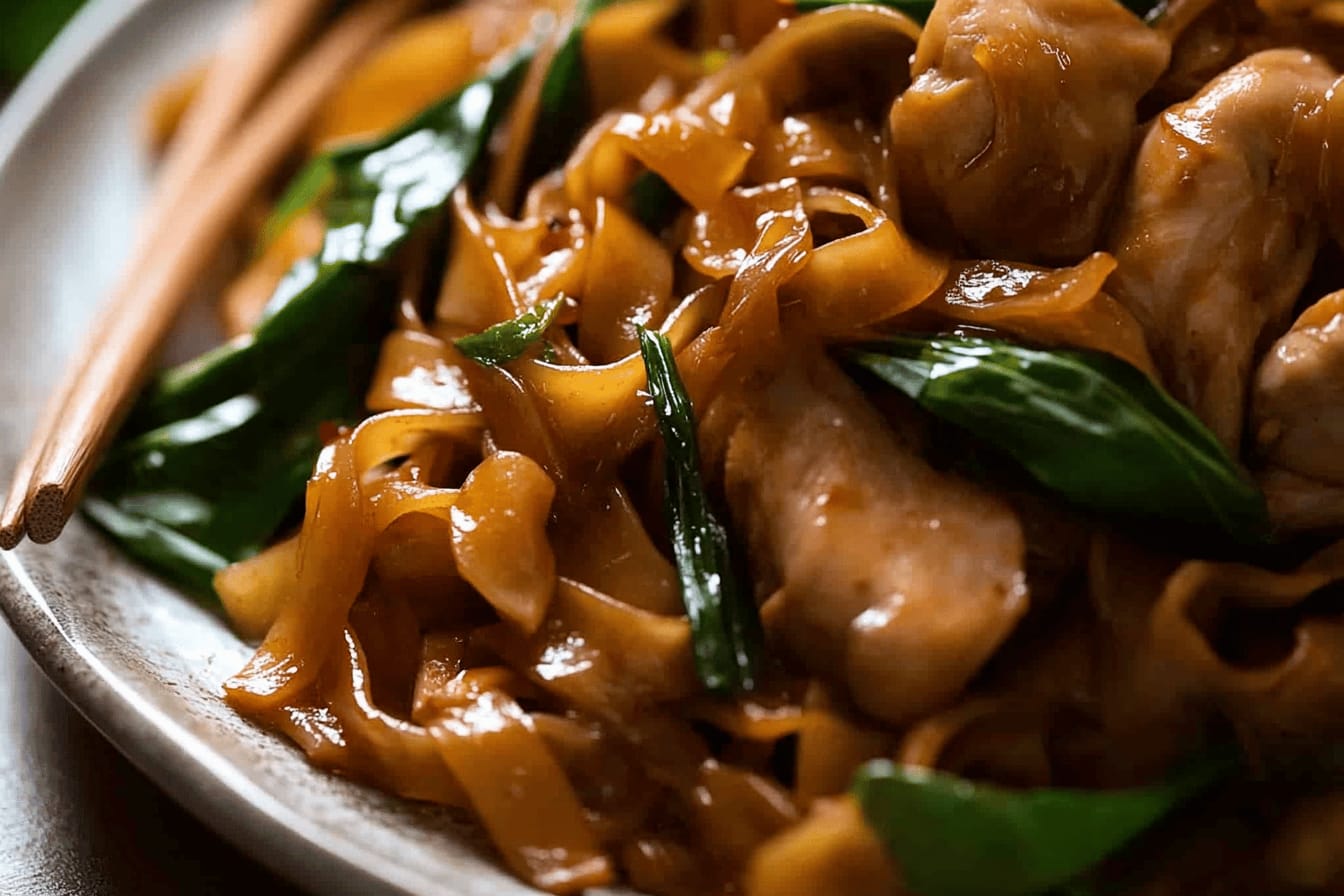 Pad Kee Mao: Easy Thai Drunken Noodles Recipe