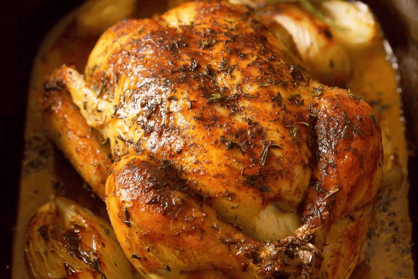 Perfectly Juicy Roast Chicken Recipe