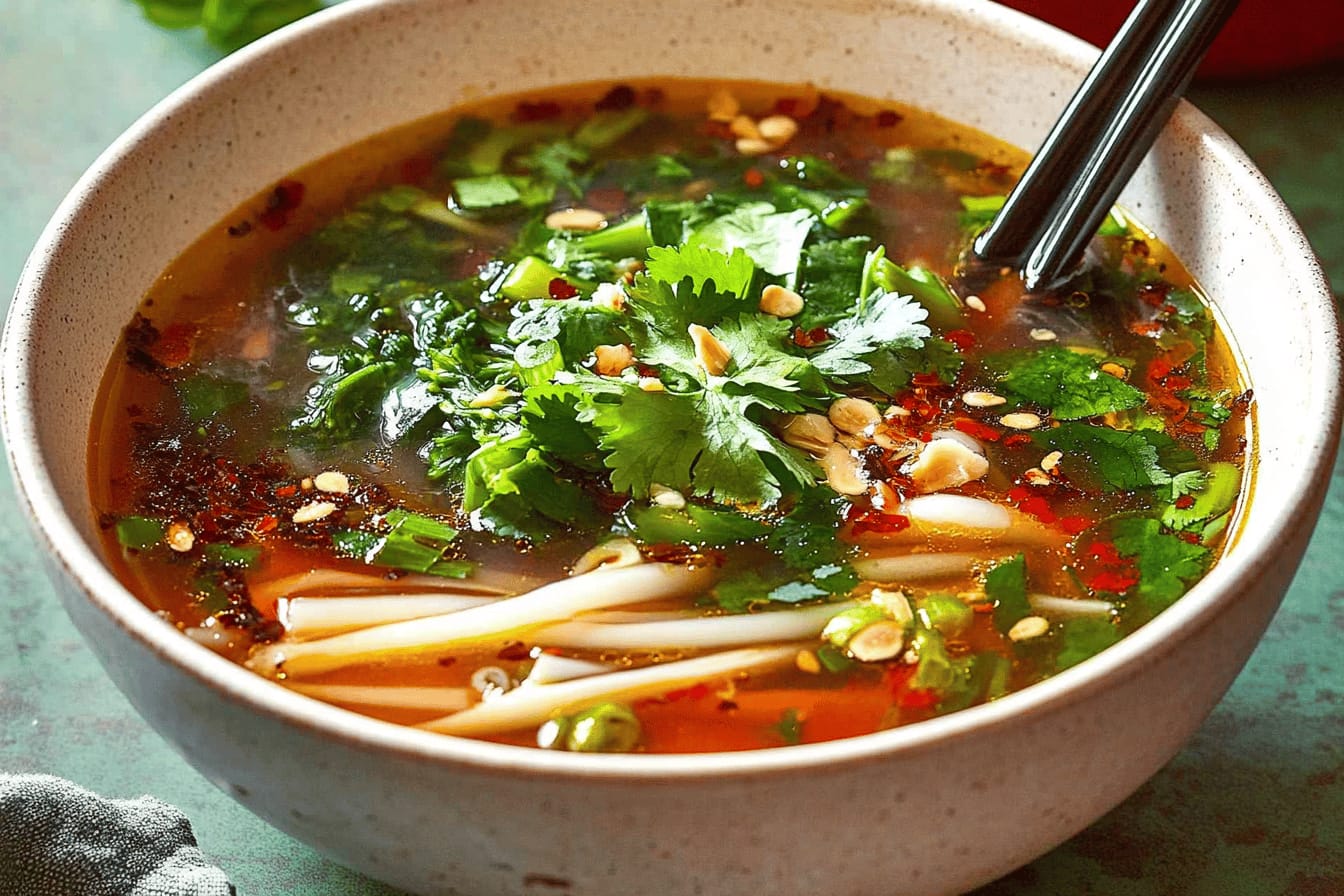Quick & Healthy Chinese Vegetable Soup Recipe