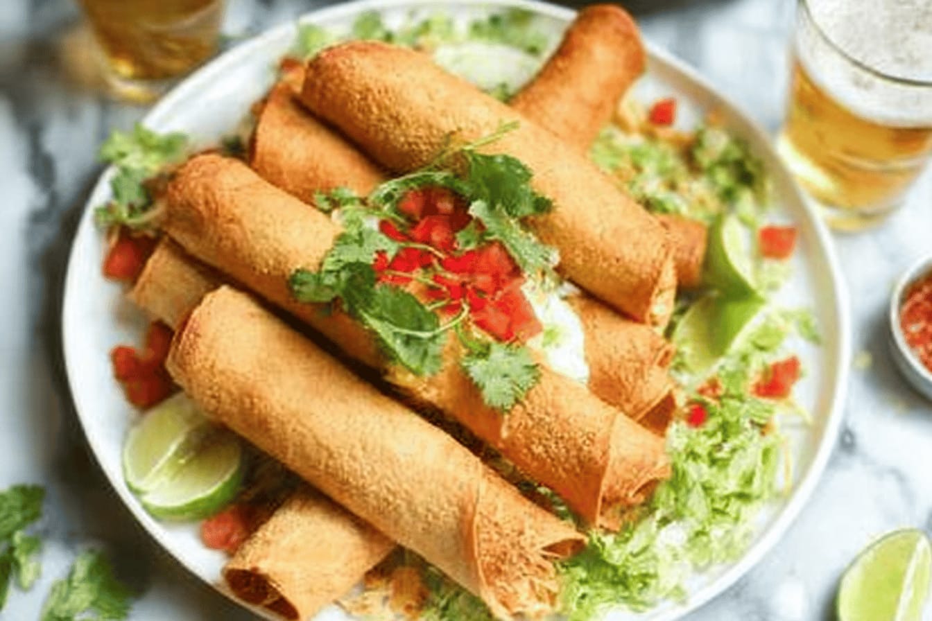 Quick and Easy Chicken Taquitos Recipe