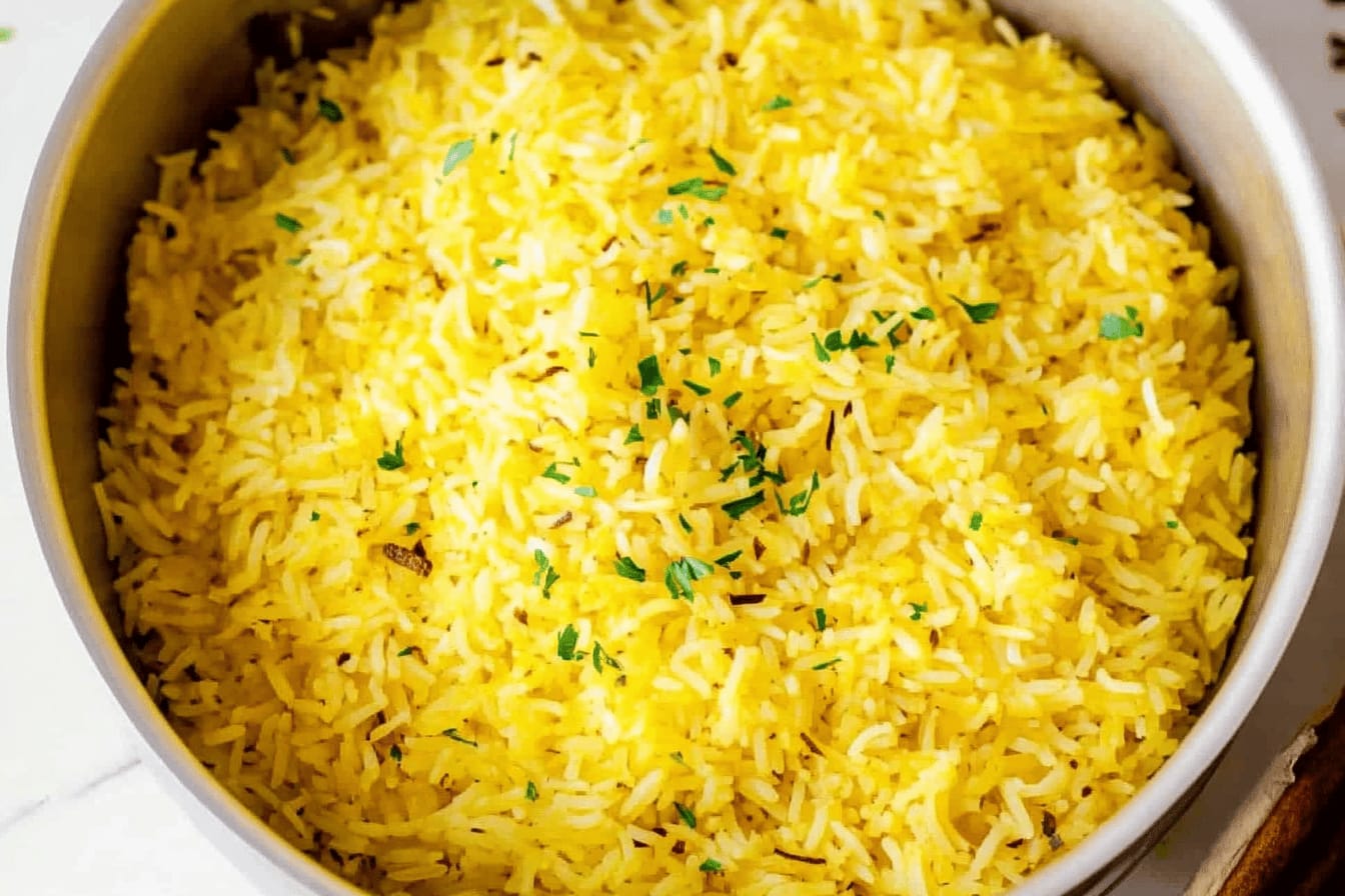 Saffron Rice Recipe for Flavorful Dinners