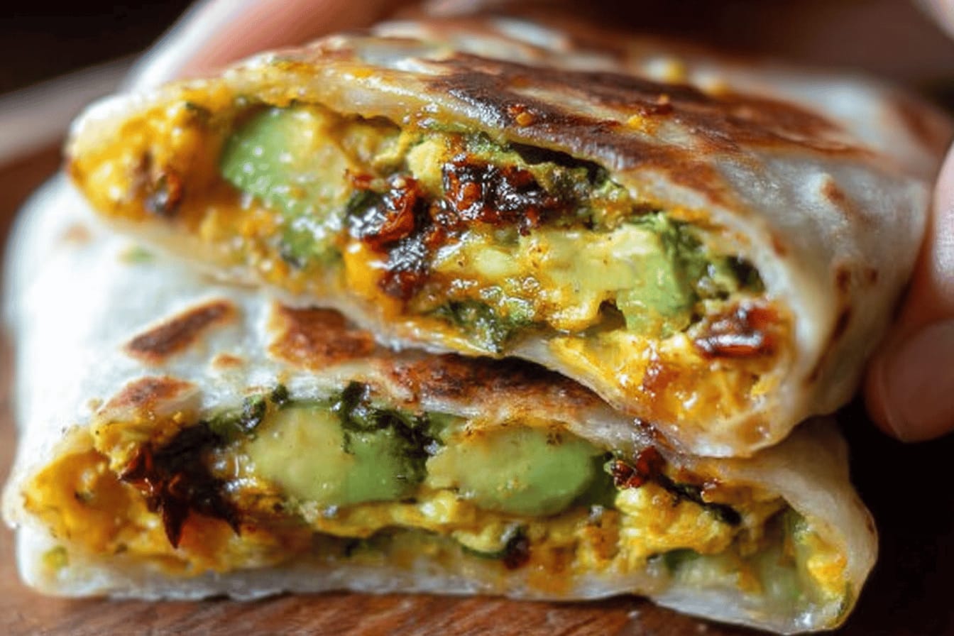 Scallion Pancake with Eggs Recipe Delight
