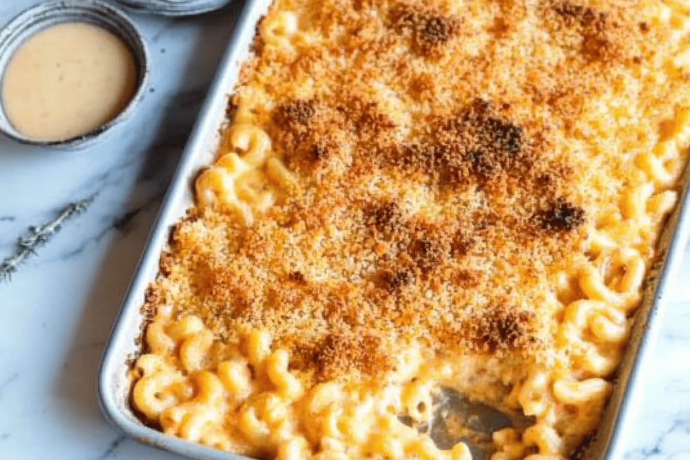 Sheet Pan Mac and Cheese Recipe Delight