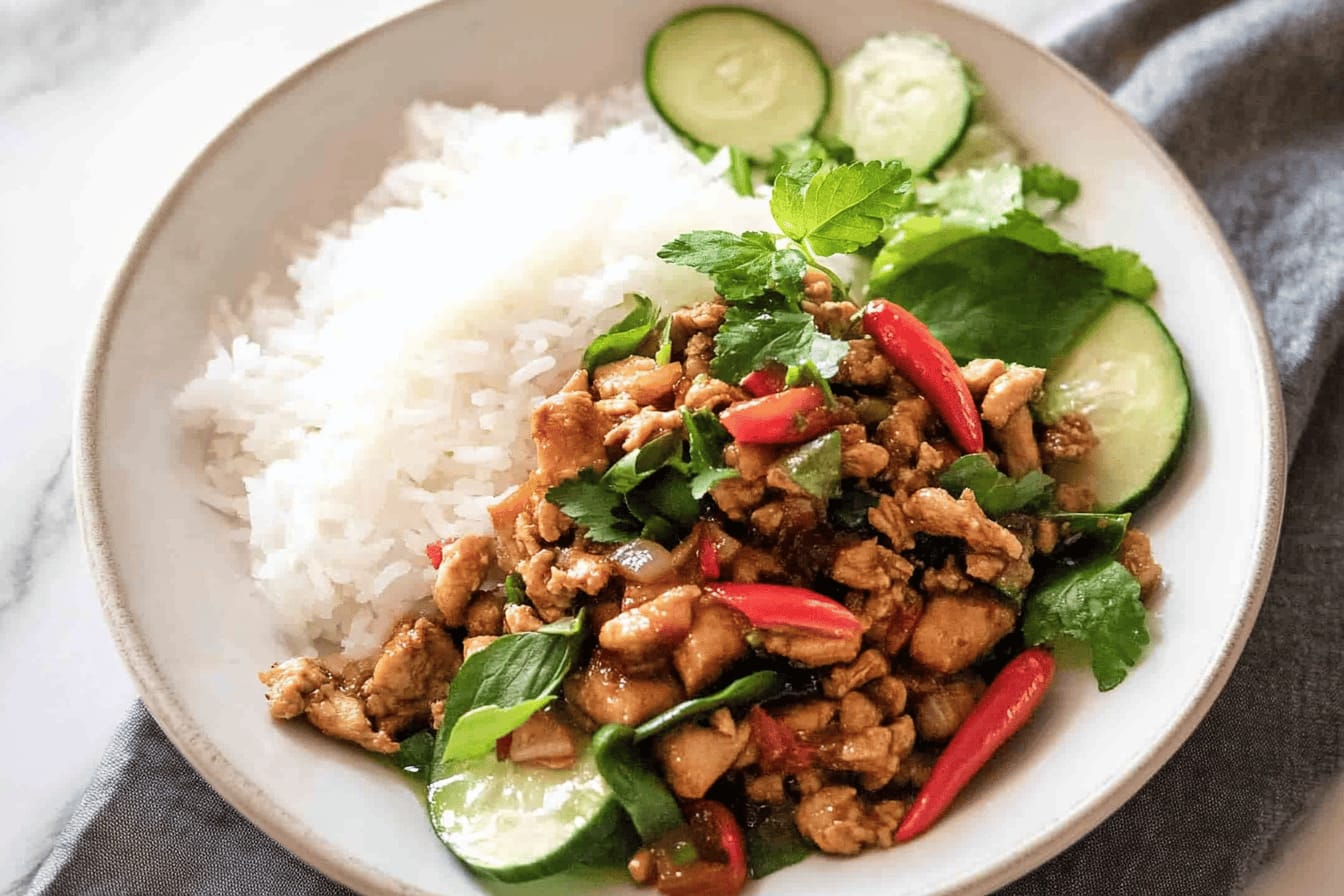 Spicy Thai Chicken Stir Fry Recipe