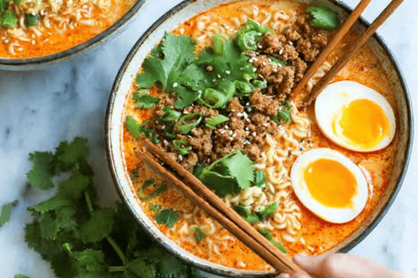 Thai Coconut Curry Ramen Recipe