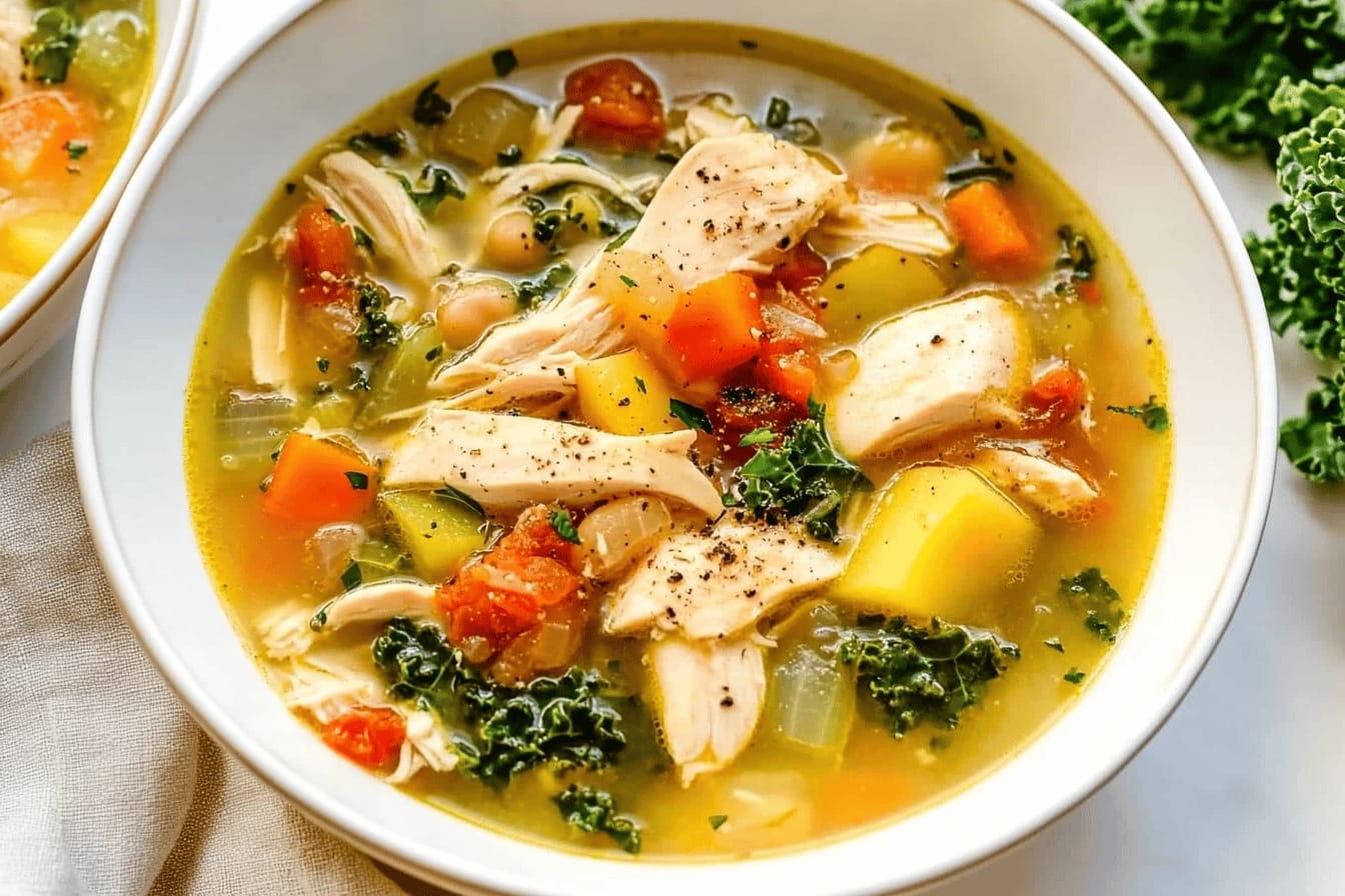 Tuscan Chicken Soup Recipe You’ll Love