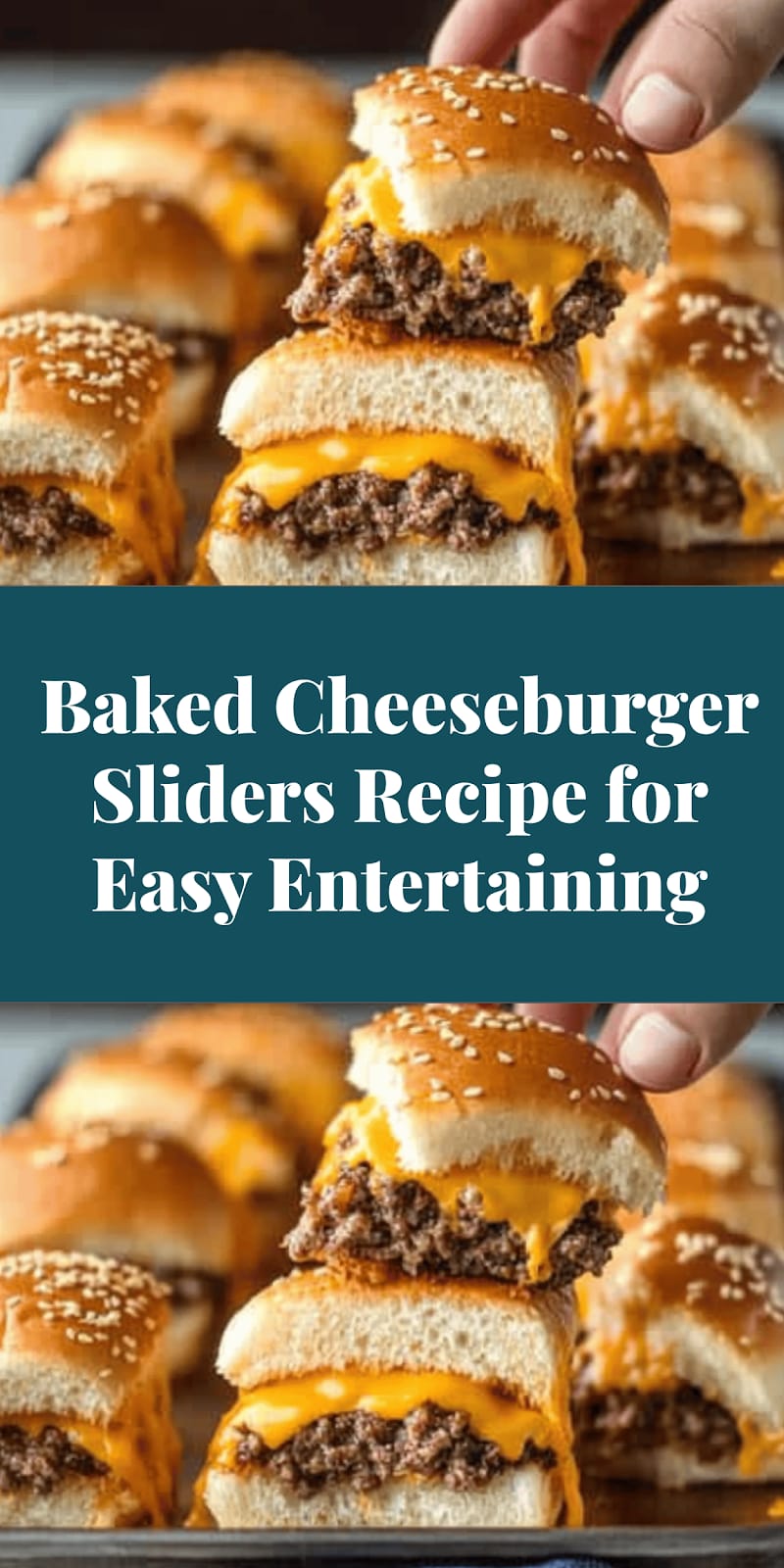 Baked Cheeseburger Sliders Recipe for Easy Entertaining