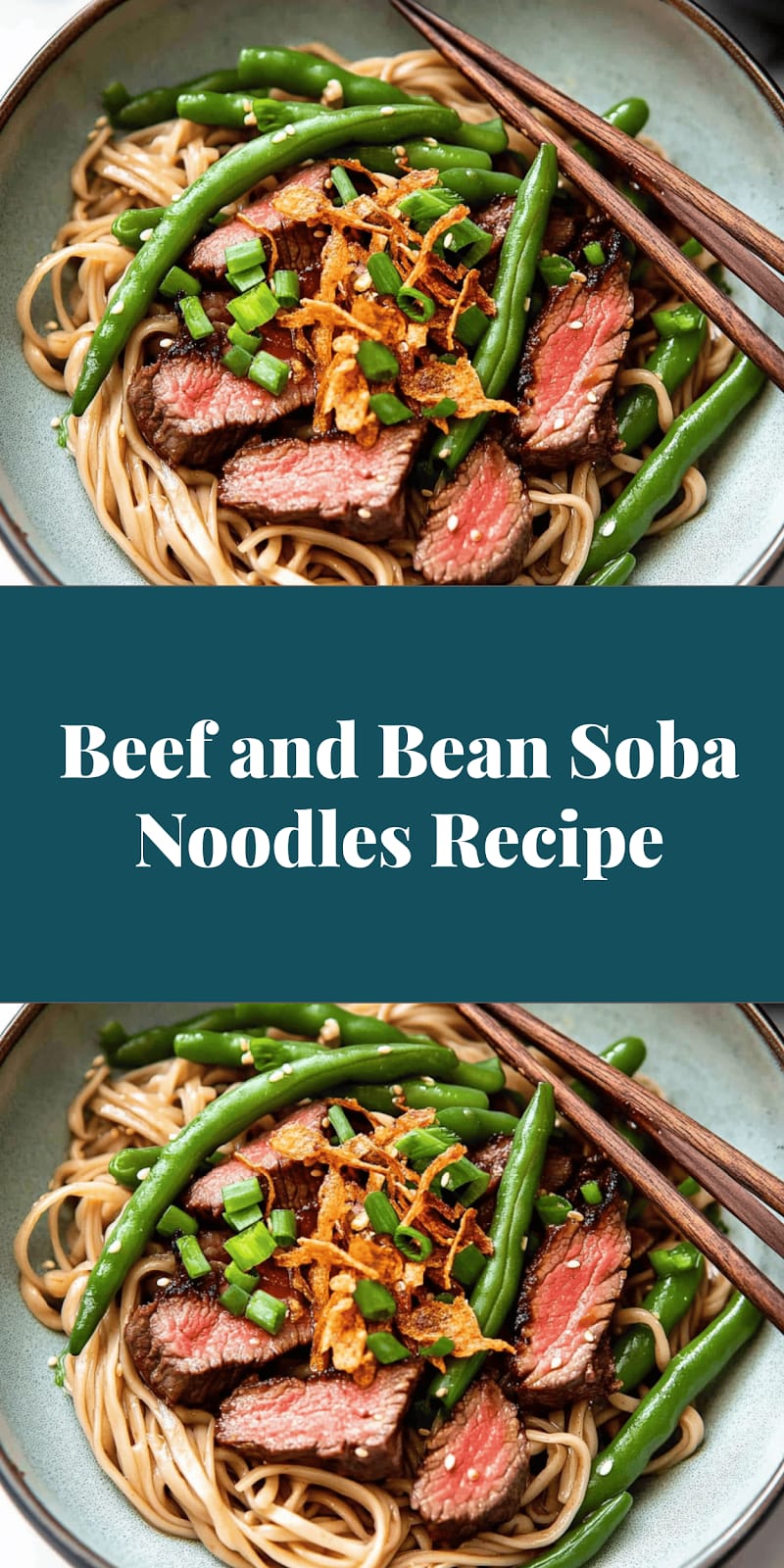 Beef and Bean Soba Noodles Recipe