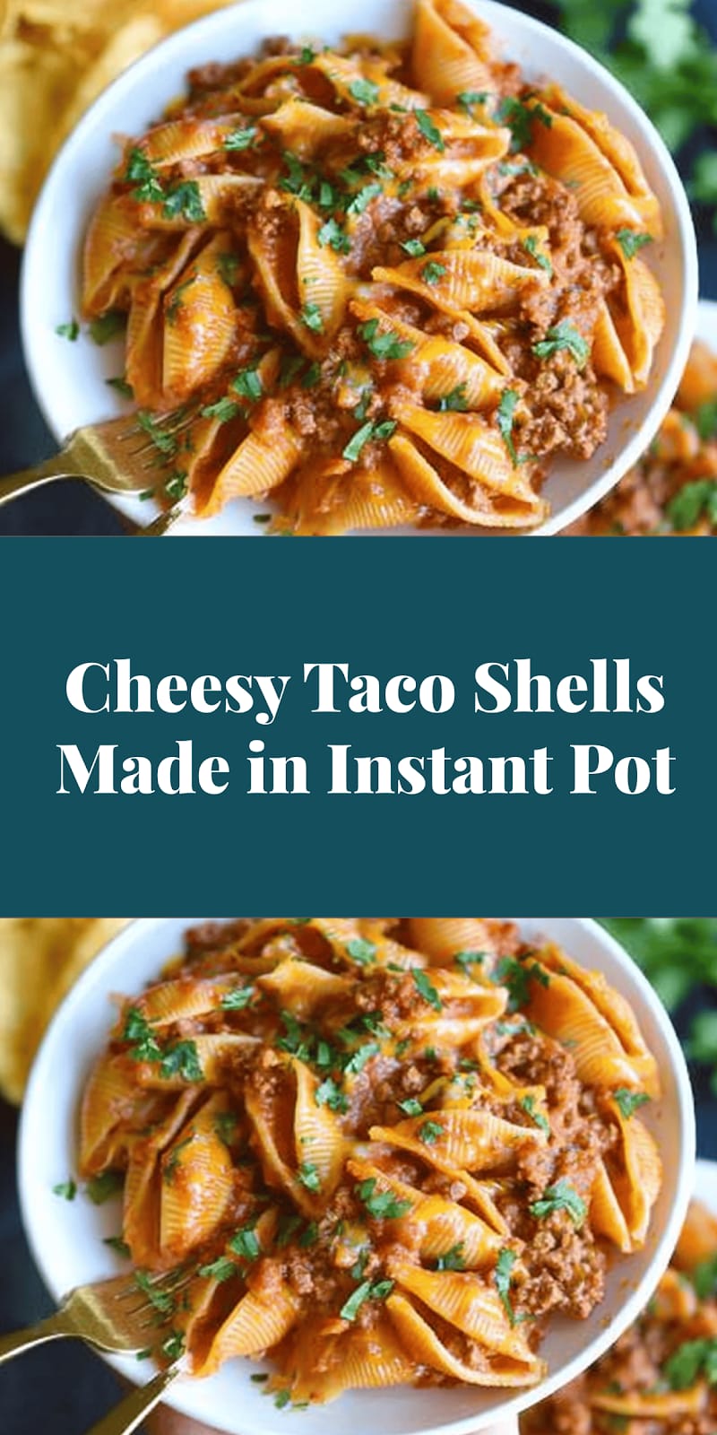 Cheesy Taco Shells Made in Instant Pot