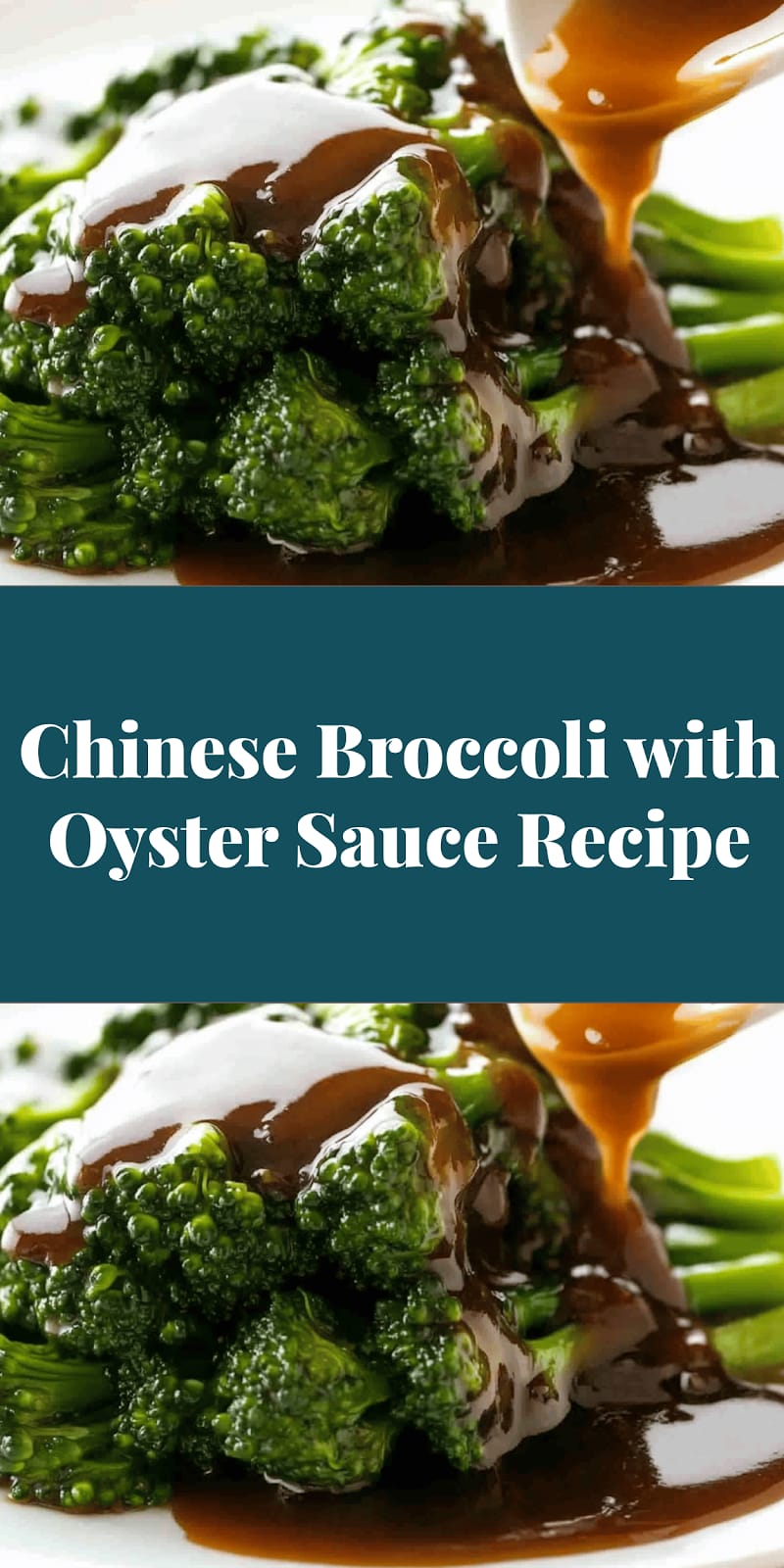 Chinese Broccoli with Oyster Sauce Recipe