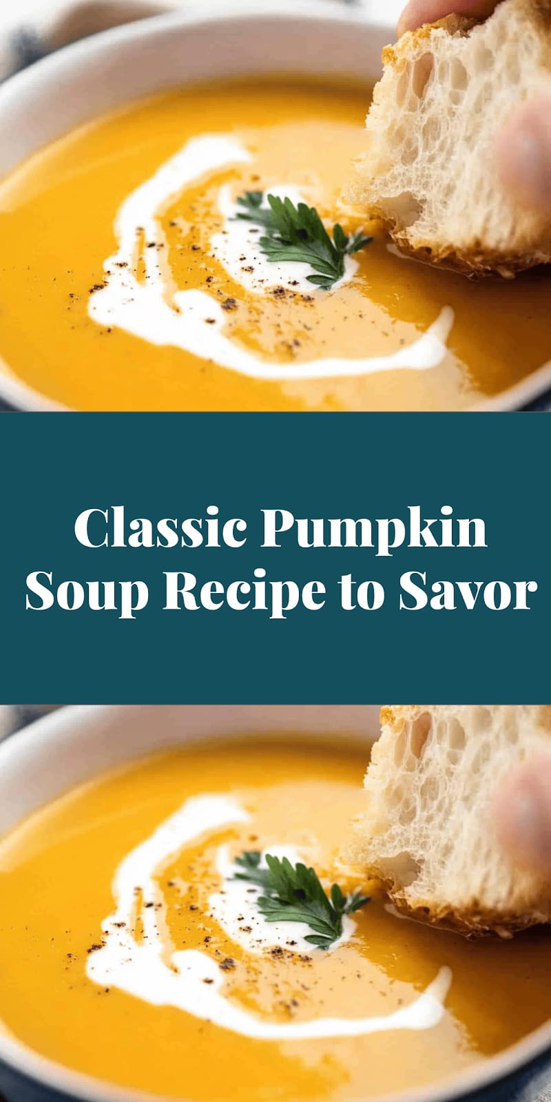 Classic Pumpkin Soup Recipe to Savor