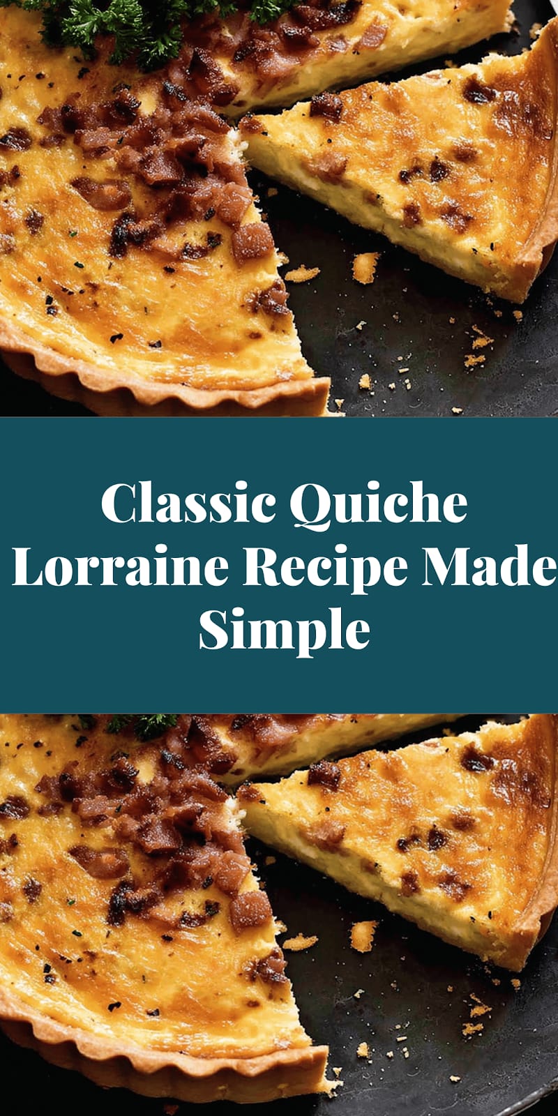 Classic Quiche Lorraine Recipe Made Simple