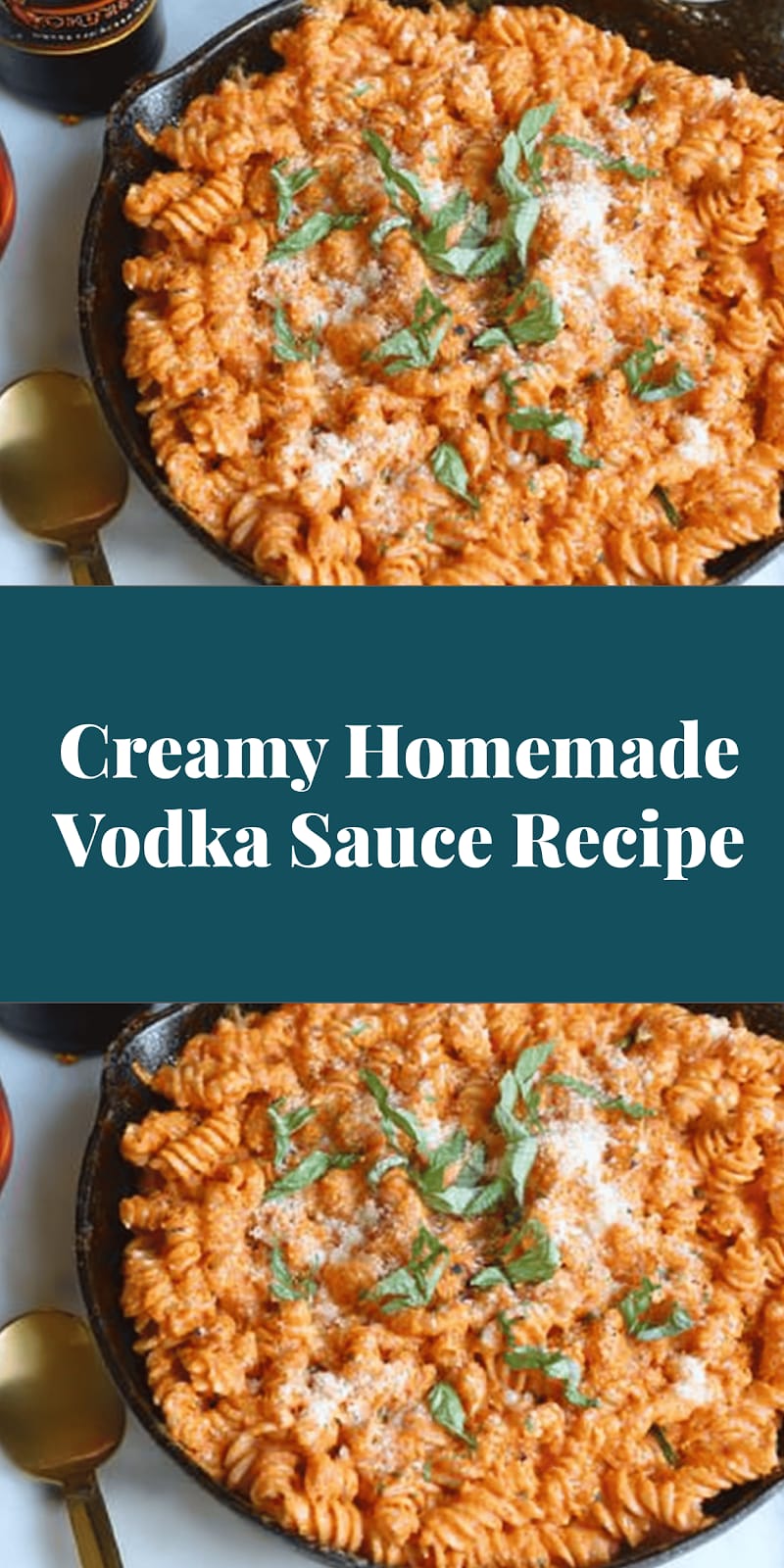 Creamy Homemade Vodka Sauce Recipe