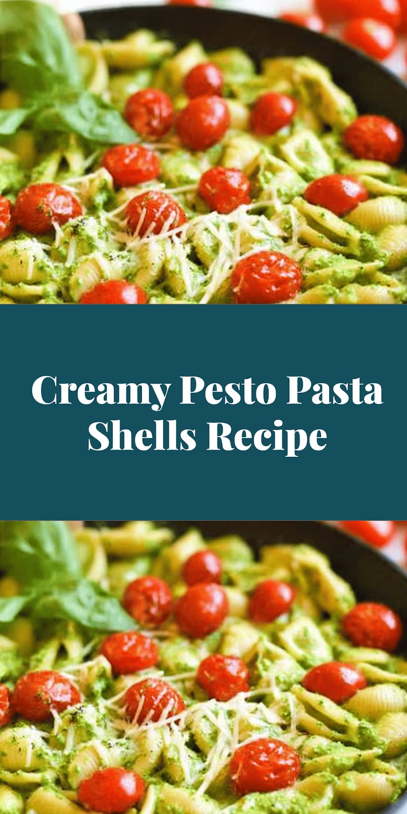Creamy Pesto Pasta Shells Recipe