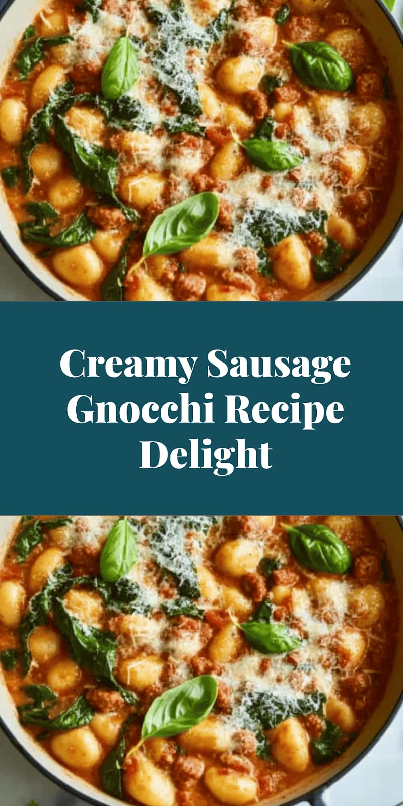Creamy Sausage Gnocchi Recipe Delight