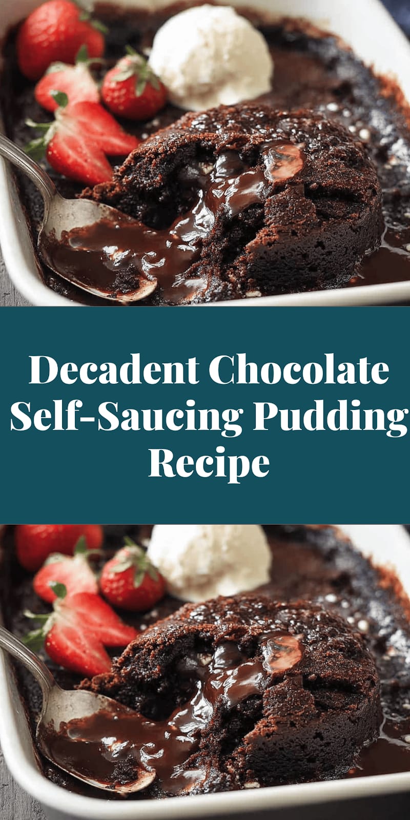 Decadent Chocolate Self-Saucing Pudding Recipe