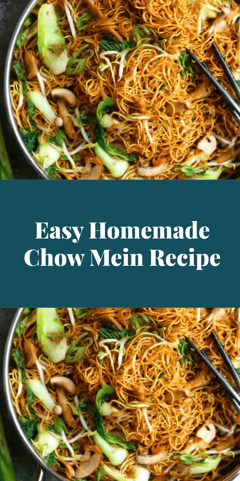 Easy Homemade Chow Mein Recipe