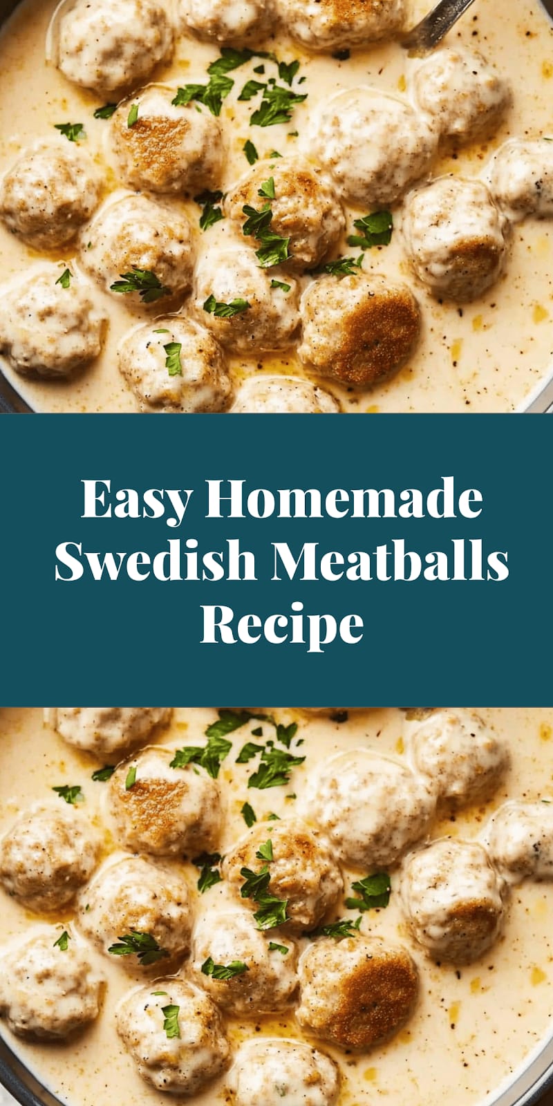 Easy Homemade Swedish Meatballs Recipe