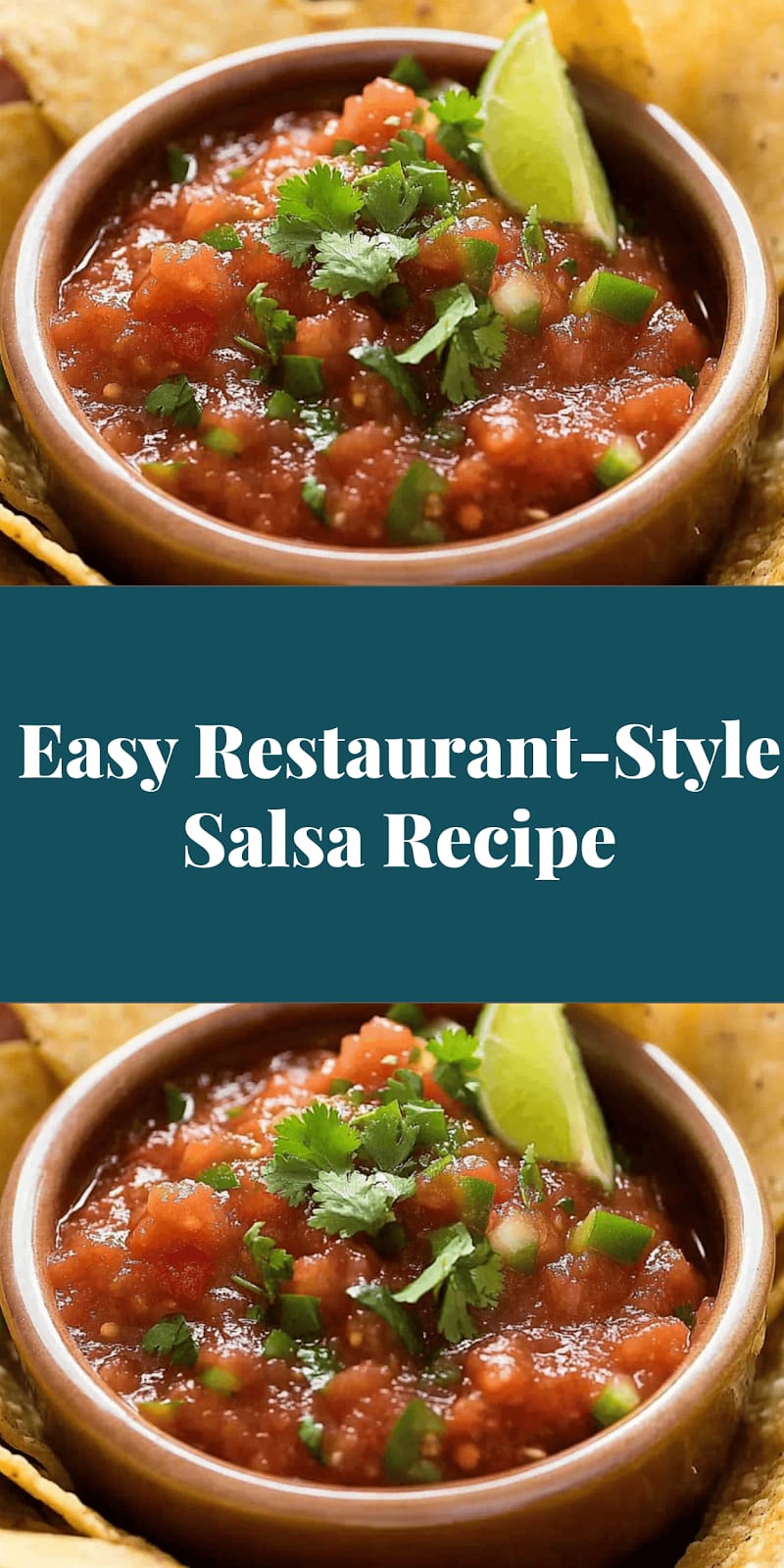 Easy Restaurant-Style Salsa Recipe